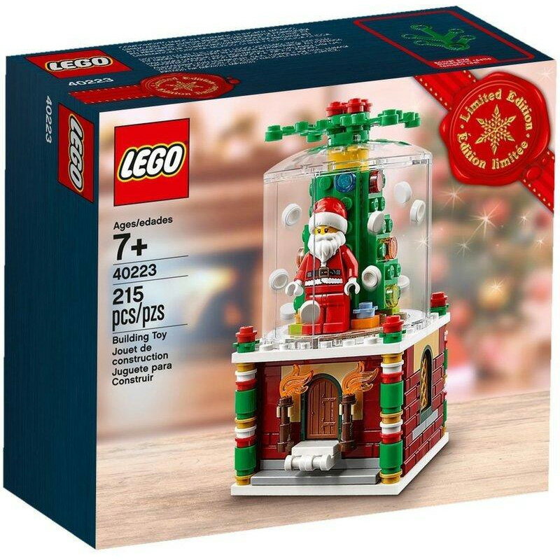 LEGO 樂高 LEGO® Snowglobe 聖誕老人抽屜 40223