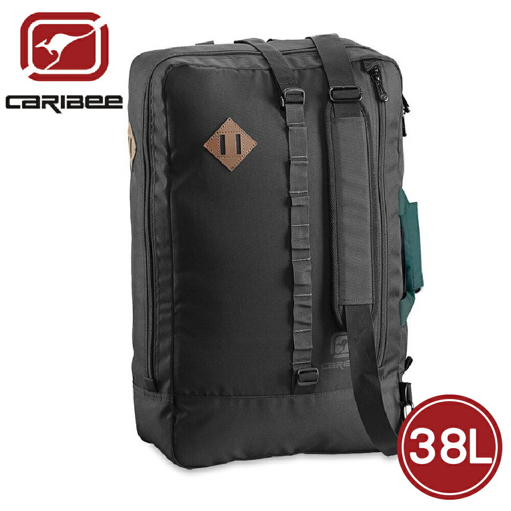 【Caribee 澳洲 RED WING CABIN BAG CARRY-ON 38L旅行揹包《黑》】CB-6908/多功能揹包