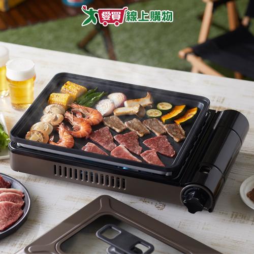 IWATANI岩谷 燒烤達人料理爐 CB-GHP-B 日本製 可當卡式爐 直立式火焰 烤肉 燒烤 料理 露營【愛買】