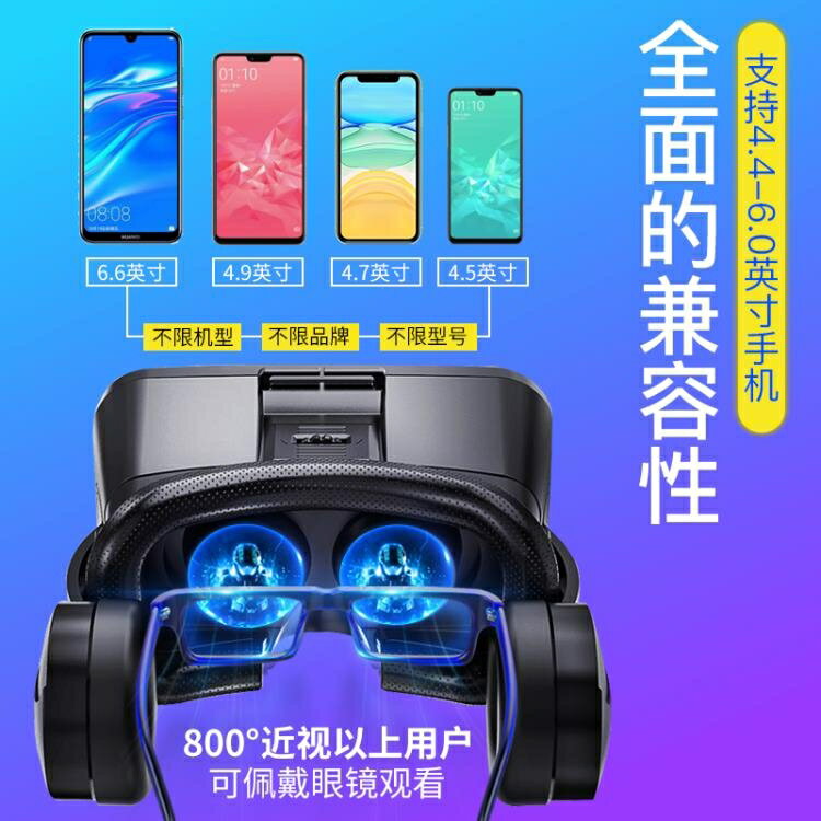 【樂天精選】vr眼鏡手機用3d電影虛擬現實體感游戲機蘋果華為安卓智能手機專用一體機