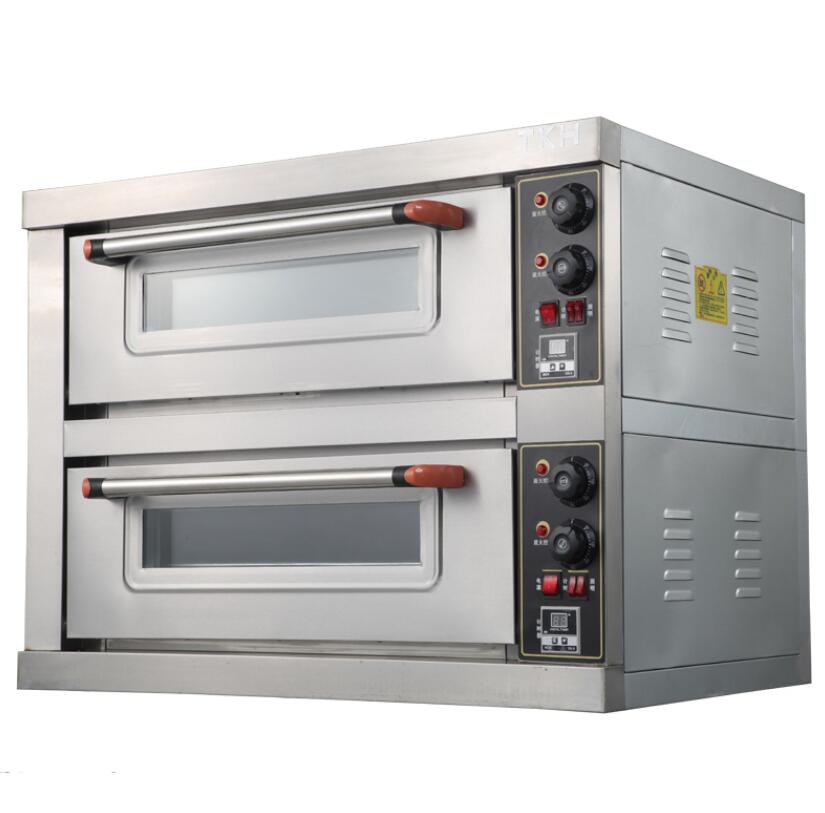 英版TKH烤箱商用二層二盤大容量雙層烤爐蛋糕面包披薩大型電烤箱
