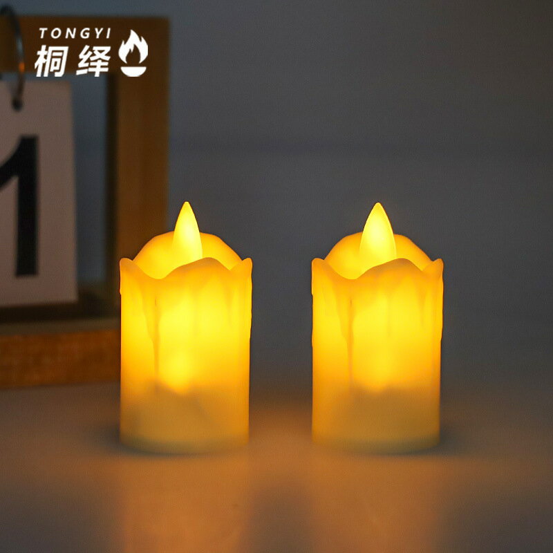 電子茶蠟燭 模擬 燈 led小夜燈聖誕節搖擺茶蠟婚禮酒吧氣氛裝飾蠟燭 [PP0506055]