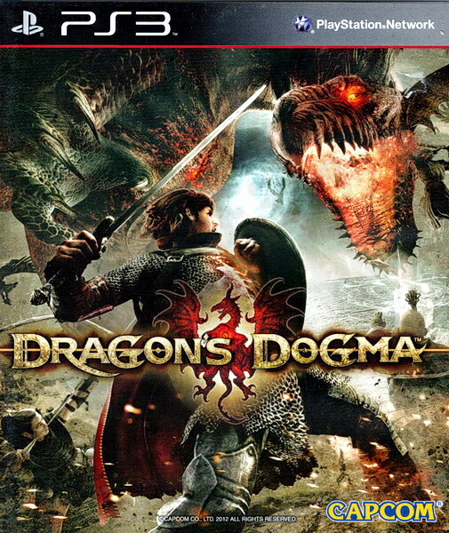 【二手遊戲】PS3 龍族教義 Dragon's Dogma 英文 日文版【台中恐龍電玩】