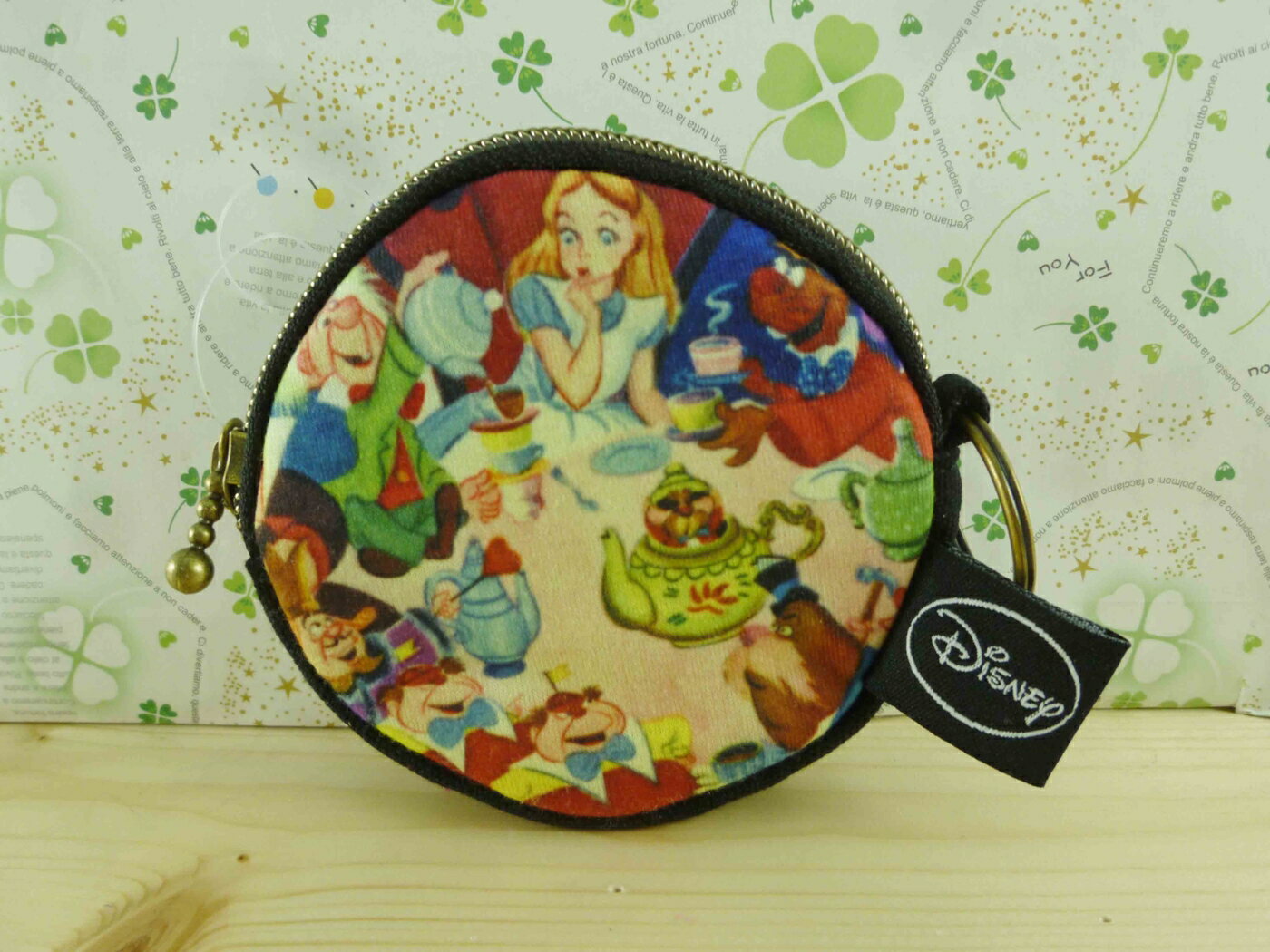 【震撼精品百貨】Disney 迪士尼公主系列 愛麗絲零錢包 震撼日式精品百貨