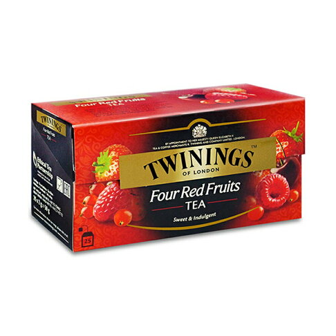 【Twinings 唐寧茶】四紅果茶|2克/25入 0