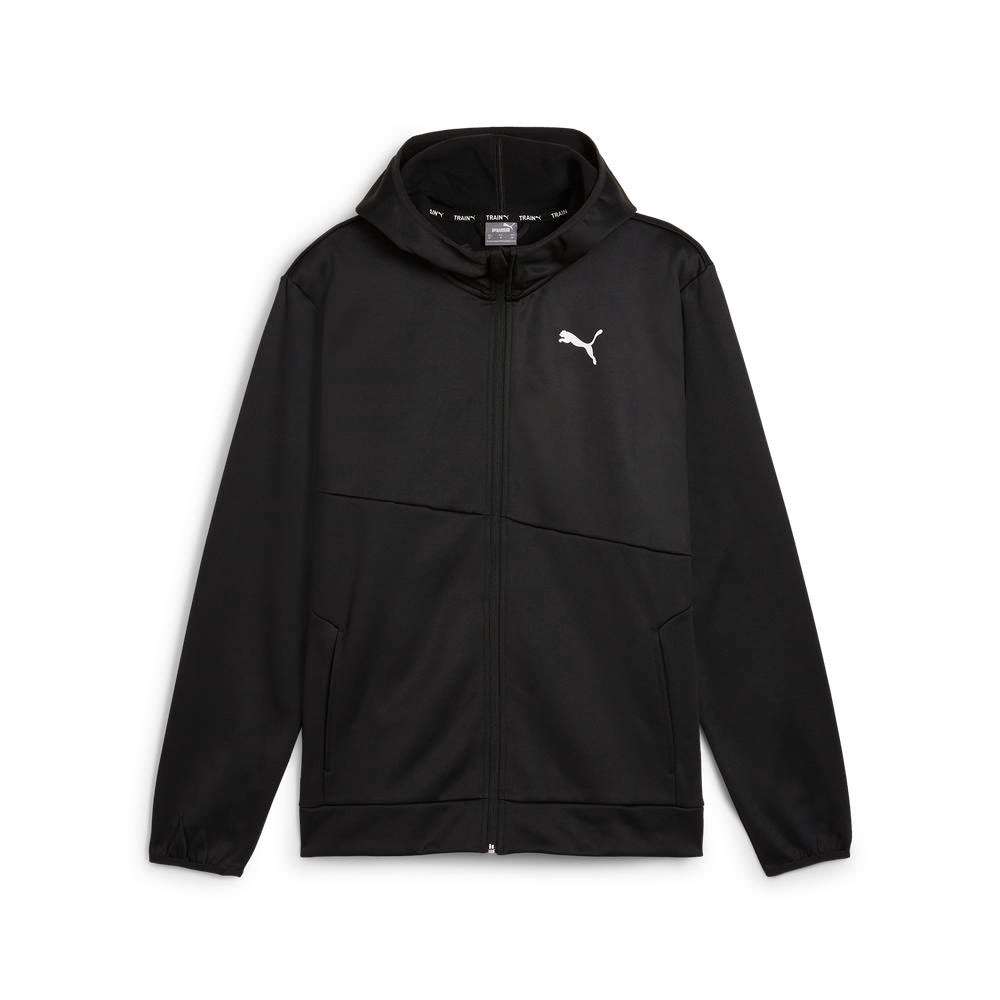 【全館滿額折】Puma 訓練系列 TAD Pwrfleece 黑 運動 刷毛 連帽 外套 男款 H8015 【新竹皇家 52233990】