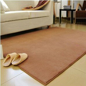 促銷特賣 經濟實用 抗漲促銷 160*200 CM 輕柔珊瑚絨 優質舒柔短毛防滑柔軟地墊/ 地毯