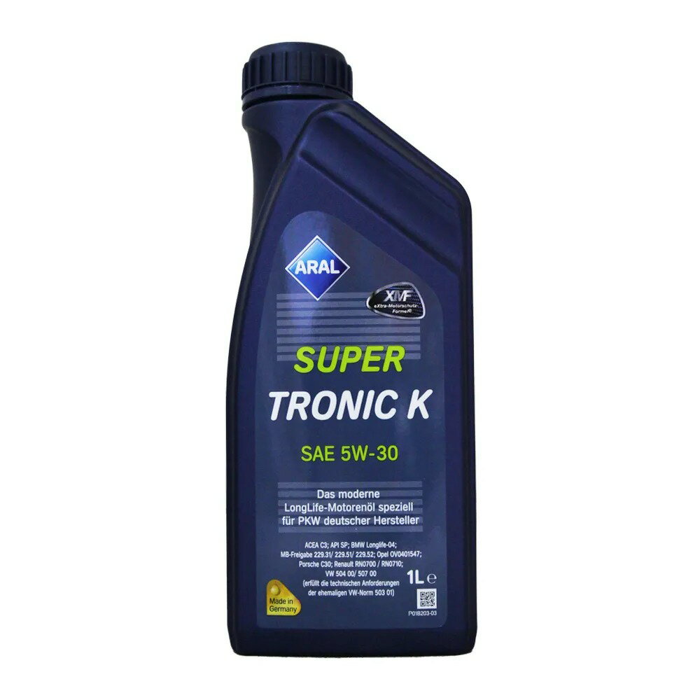 ARAL SUPER TRONIC K 5W30 合成機油 1L【APP下單最高22%點數回饋】
