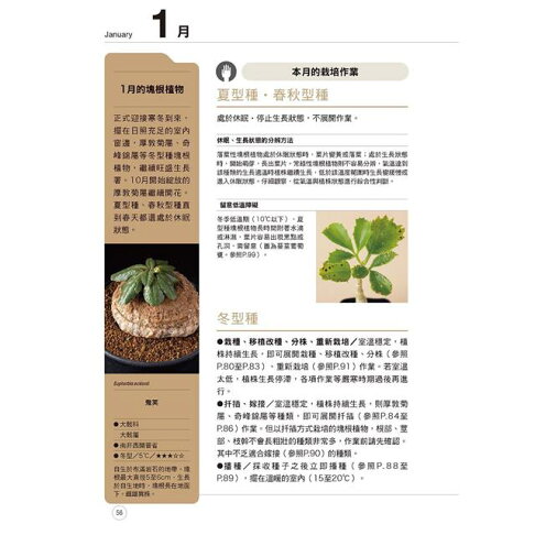 全年度塊根植物栽培基礎書 5