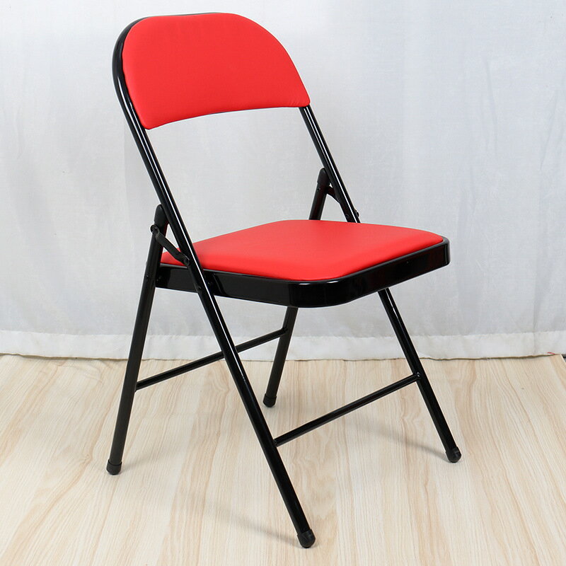 折疊椅子家用靠背椅電腦椅辦公椅職員椅會議椅培訓椅休閒靠椅