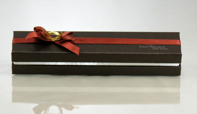 【 基本量 】巧克力盒6入-附緞帶/100組