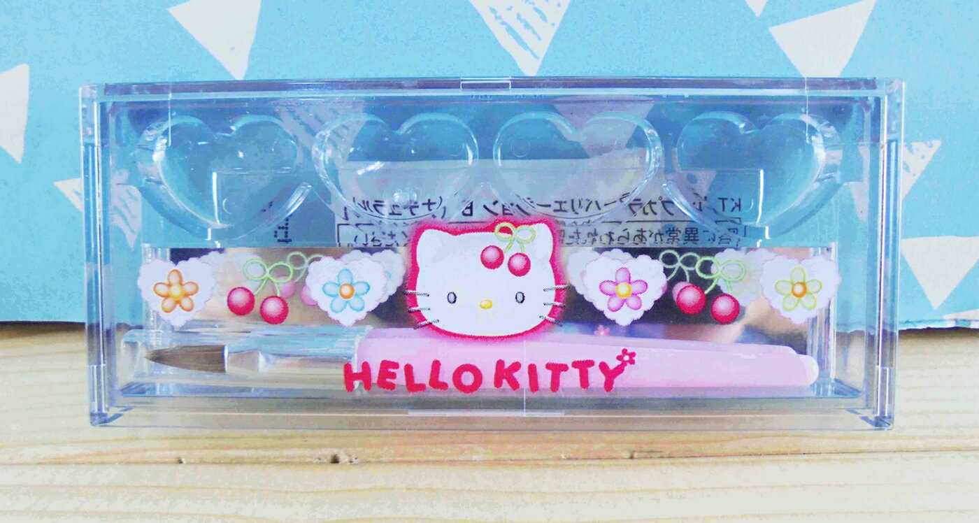 【震撼精品百貨】Hello Kitty 凱蒂貓 KITTY口紅盒-櫻桃 震撼日式精品百貨