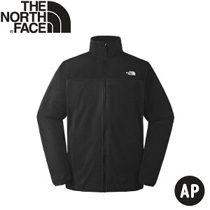 【The North Face 男 可套式刷毛保暖外套 AP《黑》】83OS/休閒外套/中層衣/夾克/刷毛外套