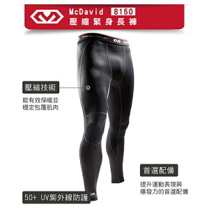 MCDAVID 壓縮緊身長褲(MD8150-XL) [大買家]