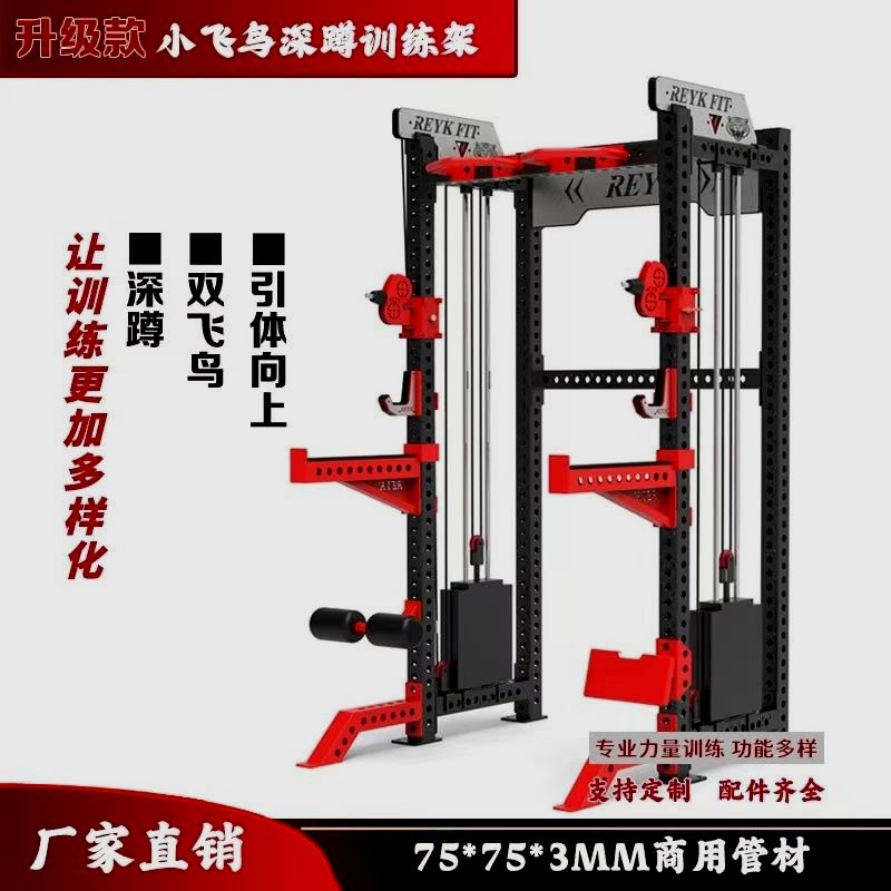 史密斯綜合訓練器多功能組合商用臥推深蹲REP龍門架小飛鳥家用