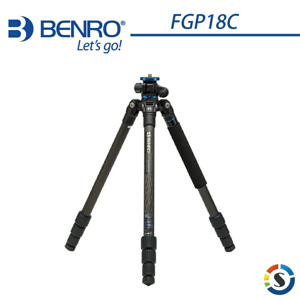 BENRO百諾 FGP18C SystemGo Plus系列碳纖維反折三腳架