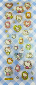【震撼精品百貨】Hello Kitty 凱蒂貓 KITTY立體貼紙-寶石 震撼日式精品百貨