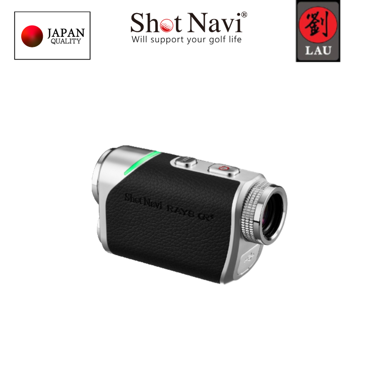 【日本品牌專業高爾夫雷射測距儀】Shot Navi RAYS GR+ 高爾夫雷射測距儀(黑) 1