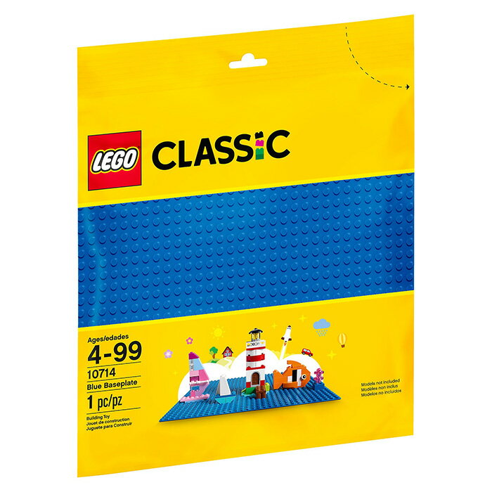 LEGO 樂高 Classic 經典系列 10714 藍色底板 【鯊玩具Toy Shark】