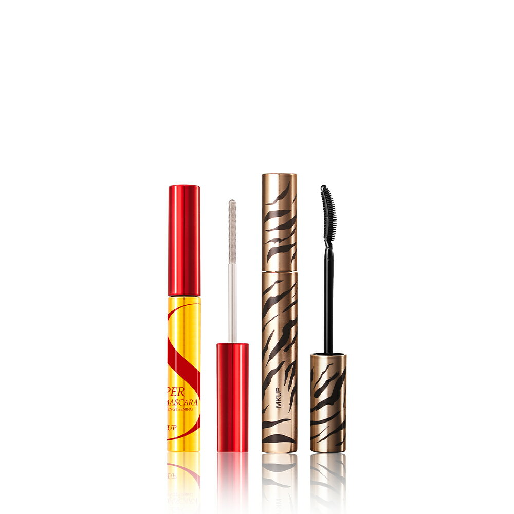 MKUP 美咖【新品上市】Super纖長電眼睫毛膏+不唬爛持久睫毛打底膏
