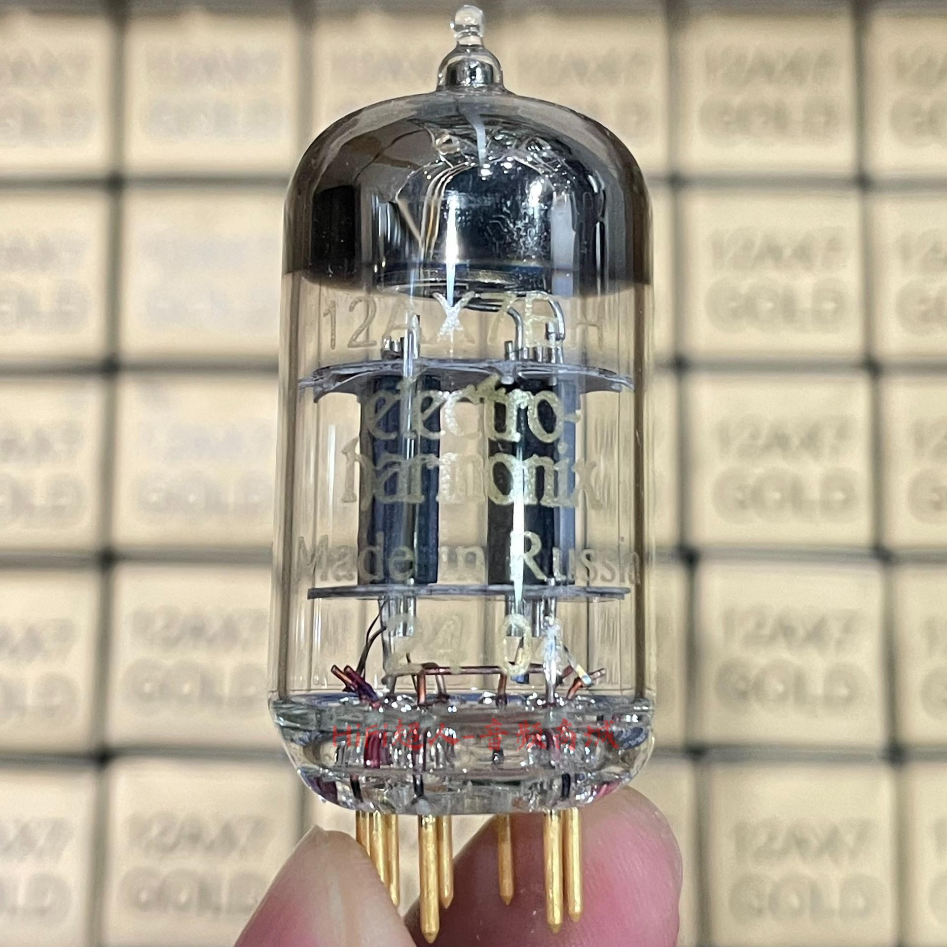 俄羅斯EH 12AX7 ECC83金腳電子管 真品全新 多組可配對 美國儀器測試【HiFi超人-音訊商城】