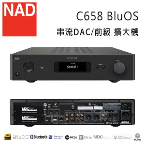 【澄名影音展場】英國 NAD C658 BluOS 串流DAC/前級 擴大機