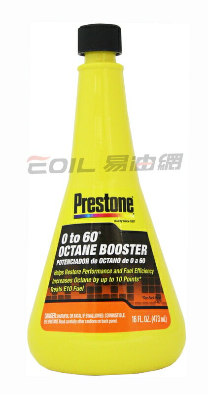【22%點數回饋】PRESTONE OCTANE BOOSTER 汽油精 AS-740 #6324【限定樂天APP下單】