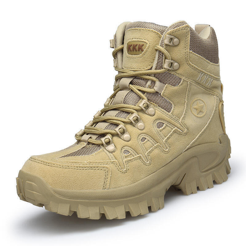 軍靴男作戰靴戶外男靴登山高幫戰術靴男military boots