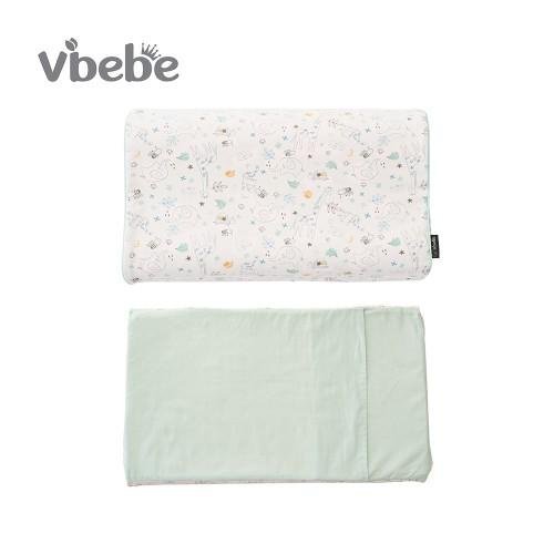 Vibebe 天然乳膠枕幼童款(VDD63200B松石綠)1035元