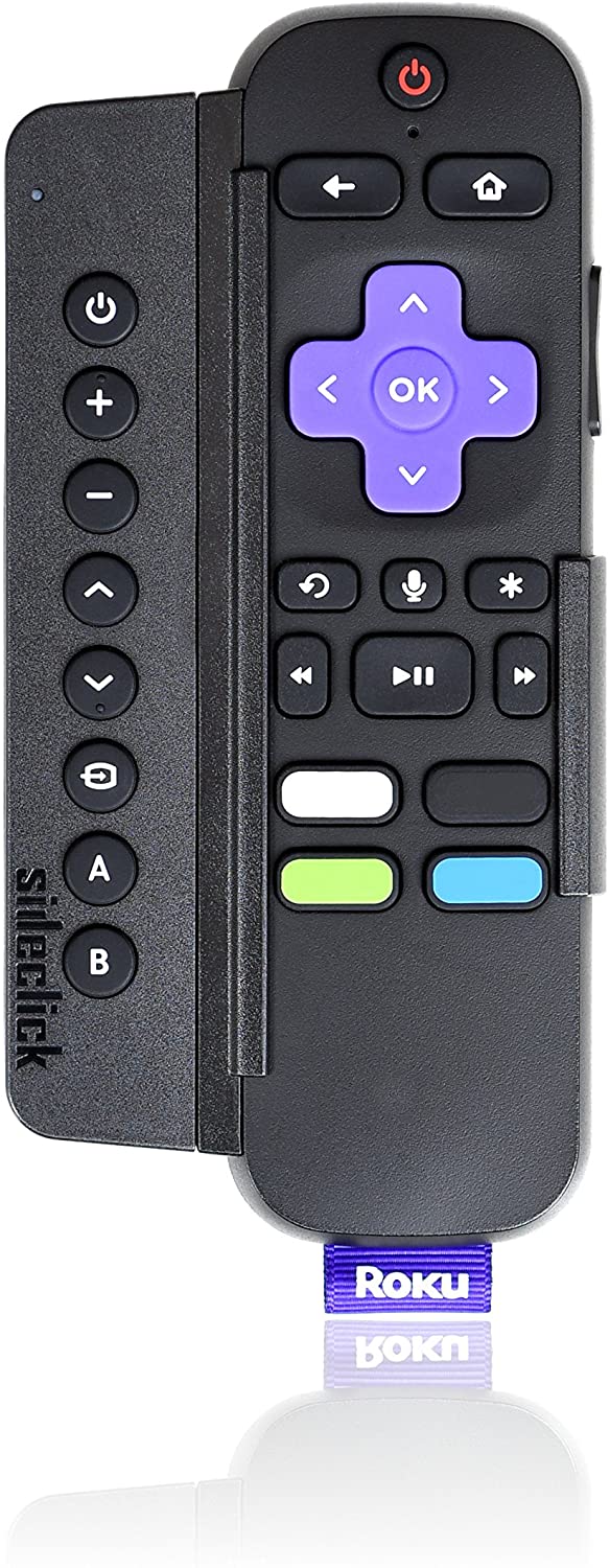 [現貨1組出清dd] Sideclick SC2-RK17K 遙控器配件 適 Roku Voice Remote, Streaming Player 1 2 3 4 SE Express+ Premiere+ Ultra _ZZ1