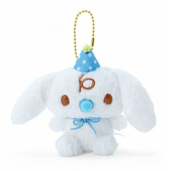 【震撼精品百貨】大耳狗 Cinnamoroll~日本Sanrio三麗鷗 牛奶 絨毛玩偶吊飾 (派對小王子)*96413