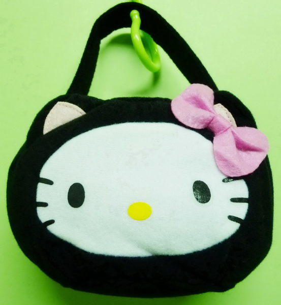 【震撼精品百貨】Hello Kitty 凱蒂貓 造型手提袋 黑貓 震撼日式精品百貨