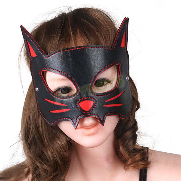 迷魅咪咪貓型眼罩-情趣用品 成人 SM 調教 戀虐 蠟燭 綑綁 手銬 眼罩 口塞 皮鞭
