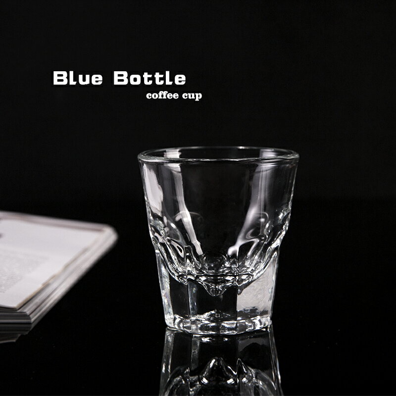 壹銘Blue bottle藍瓶子同款FLAT WHITE手沖咖啡分享玻璃小杯133ml
