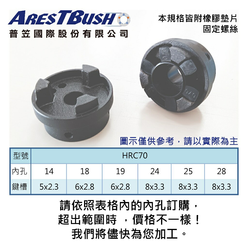 HRC聯軸器組 HRC70 1