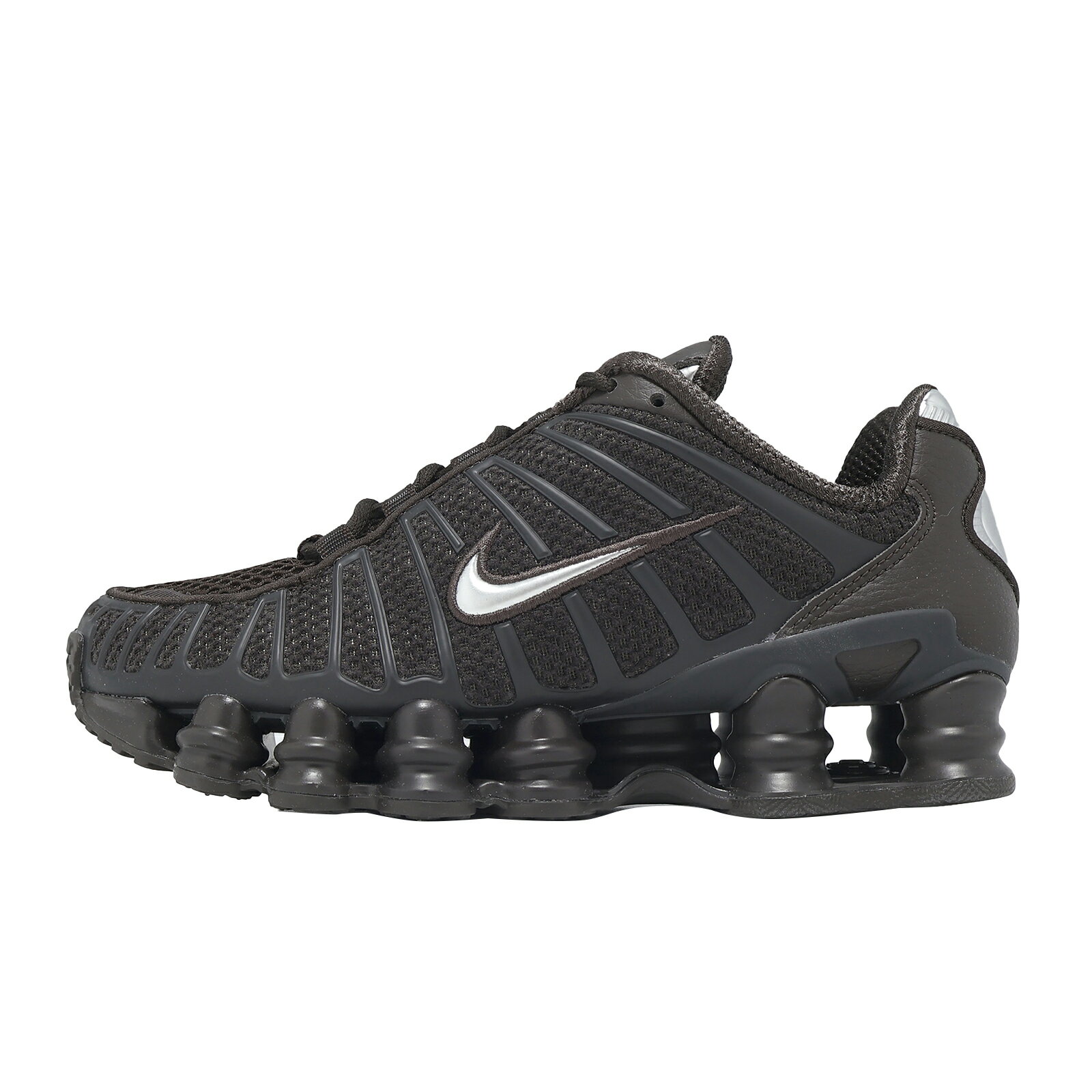 Nike 休閒鞋 Wmns Shox TL 女鞋 棕 支撐 緩震 彈簧鞋 IH2559-201