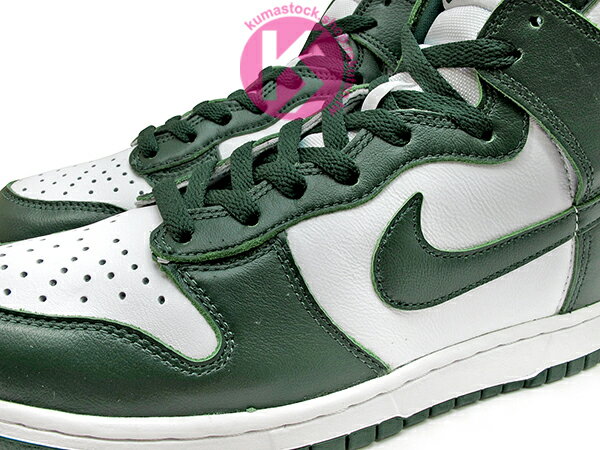 28cm] 2020 強勢回歸NIKE DUNK HIGH SP SPARTAN GREEN 高筒白深綠大灌