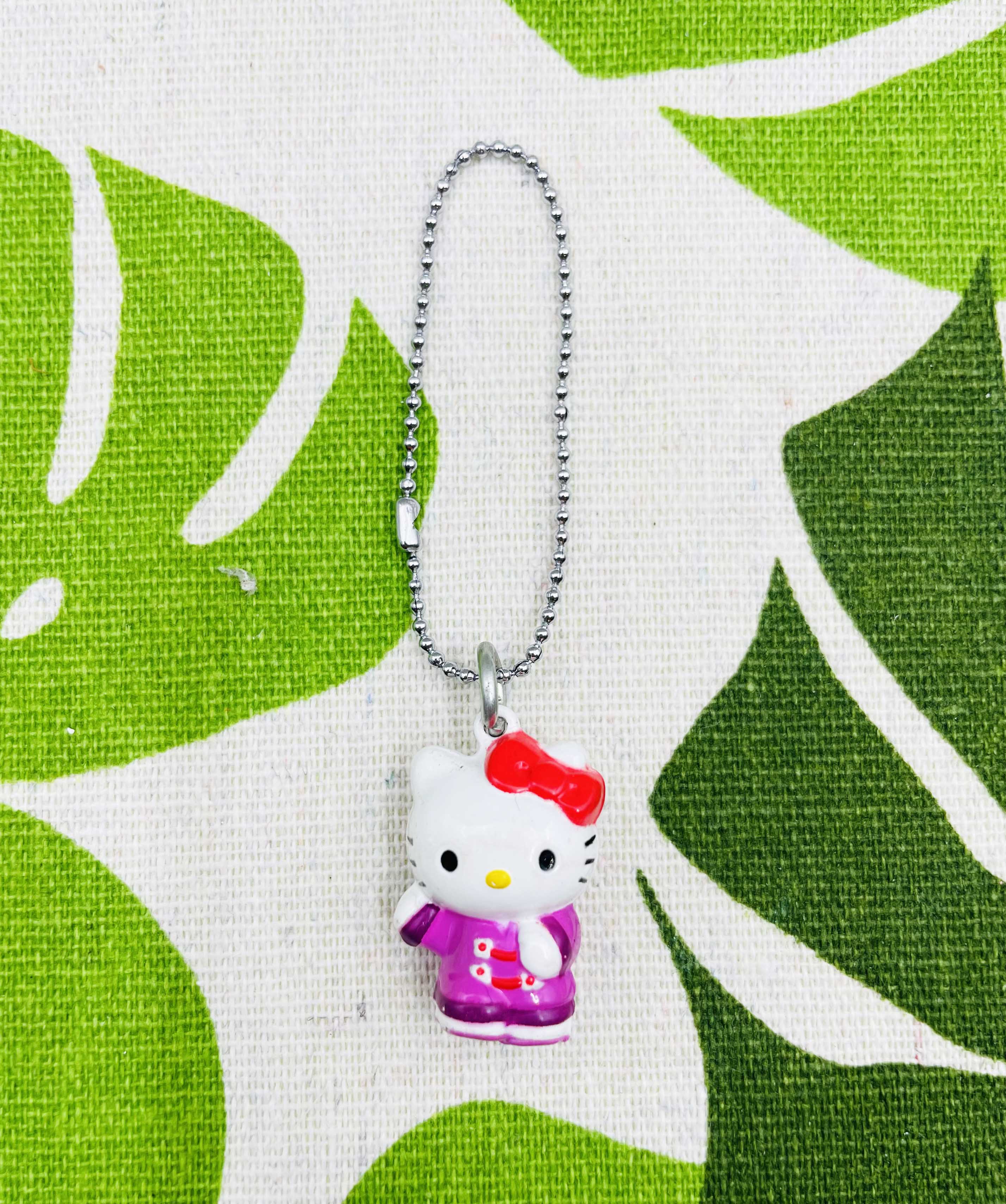 【震撼精品百貨】Hello Kitty 凱蒂貓~日本sanrio三麗鷗 KITTY吊飾鎖圈-中國*34192