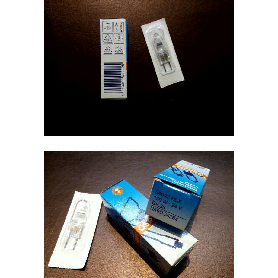 OSRAM 歐司朗 DISPLAY/OPTIC HLX 64642 150W 24V G6.35 特殊燈泡 300hr 6