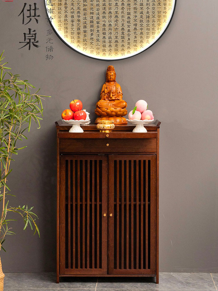 免運/可開發票 供桌佛臺財神菩薩關二爺供臺經濟型神臺櫃小型香案貢桌燒香上香臺 快速出貨