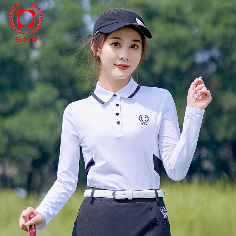 SSV高爾夫帽子女棒球帽空頂帽運動韓版時尚SSVGOLF鴨舌帽