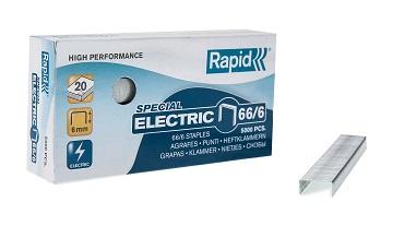 RAPID 66/6 Rapid 電動訂書針 (5000支入) 釘書針