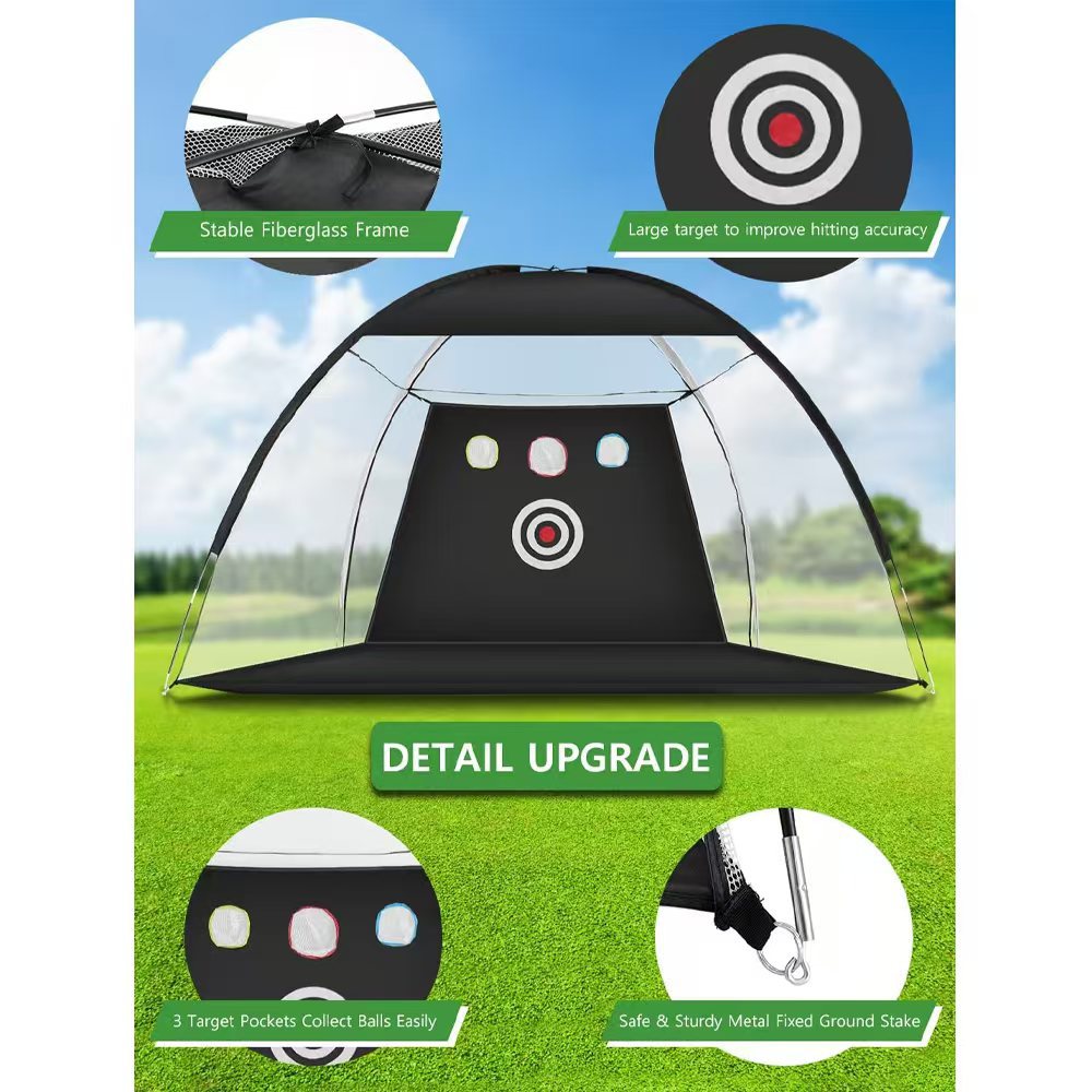 Golf Hitting Tent Net Indoor and Outdoor Practicing Net戶外