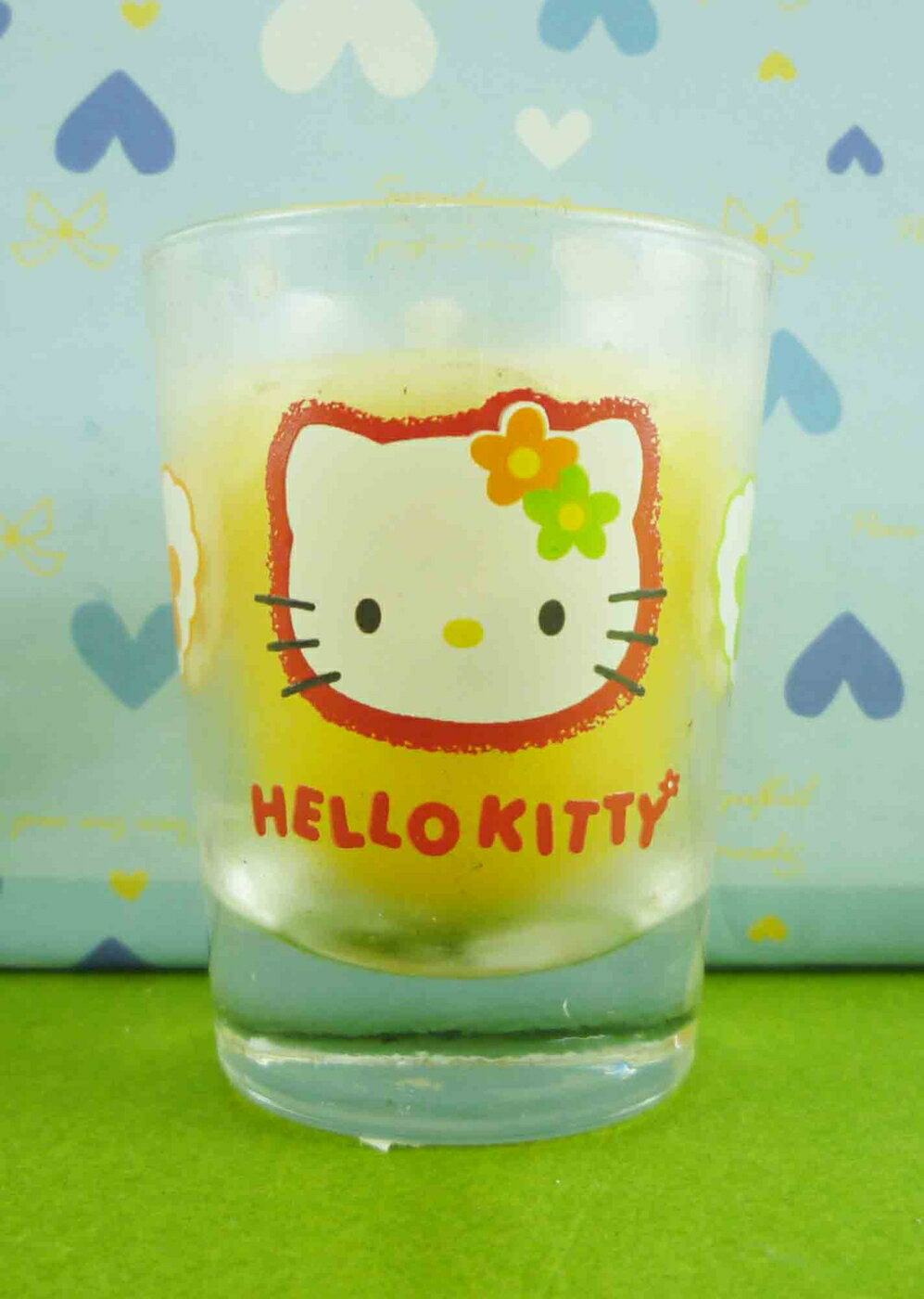【震撼精品百貨】Hello Kitty 凱蒂貓 蠟燭 黃【共1款】 震撼日式精品百貨