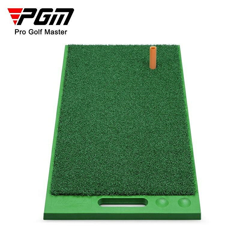PGM 跨境熱銷高爾夫便攜雙草打擊墊切桿揮桿墊TPE軟底手提golf mat - DJD032