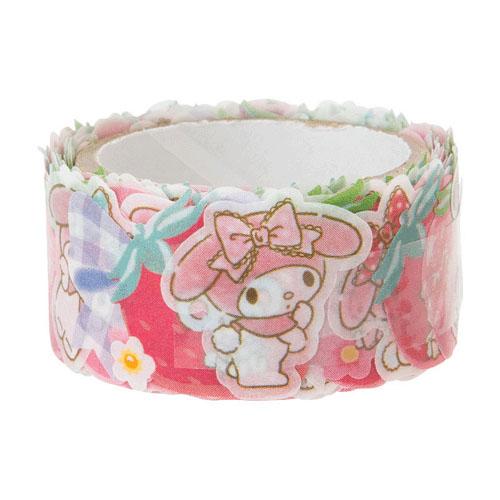 美樂蒂 可拆式 紙膠帶 貼紙 草莓 造型 文具 My Melody 三麗鷗 日本製 正版 授權 J00030099