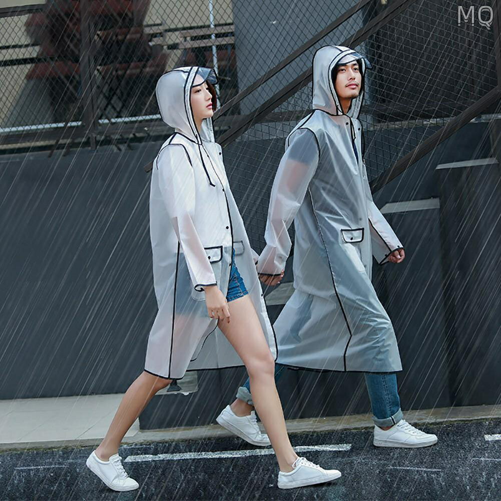 全新 G&S微生活館 包邊透明時尚成人EVA雨衣 雨披 雨衣 成人雨衣 旅行 雨天必備