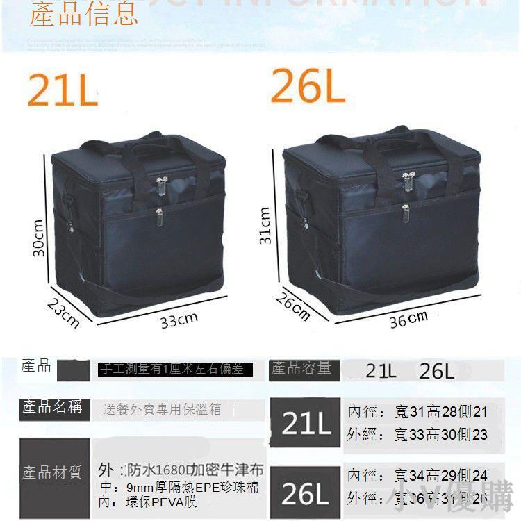 折疊保溫箱外賣送餐手提小號保溫冰包冷藏箱加厚野餐包便攜多功能