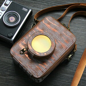 適用于富士mini EVO拍立得相機包evo復古保護套mini 90便攜挎包