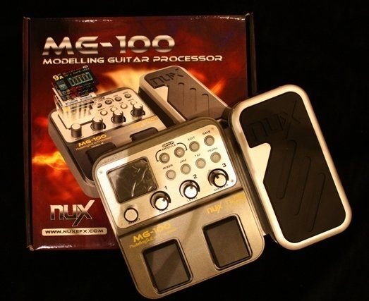 NUX MG100/ MG-100 電吉他數位合成綜合效果器【唐尼樂器】